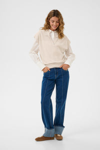 CRDELA KNIT ecru