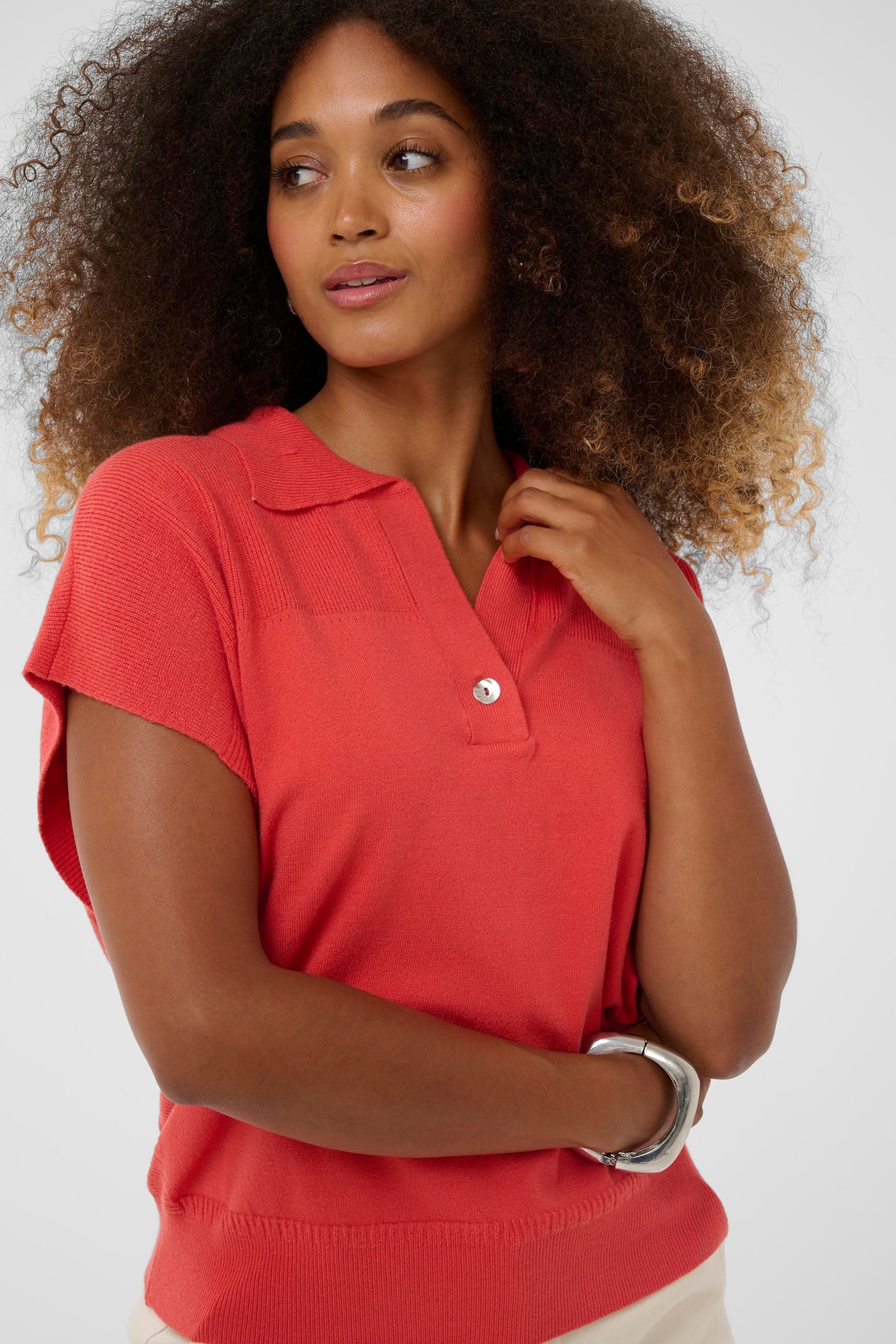 CRDELA KNIT rood