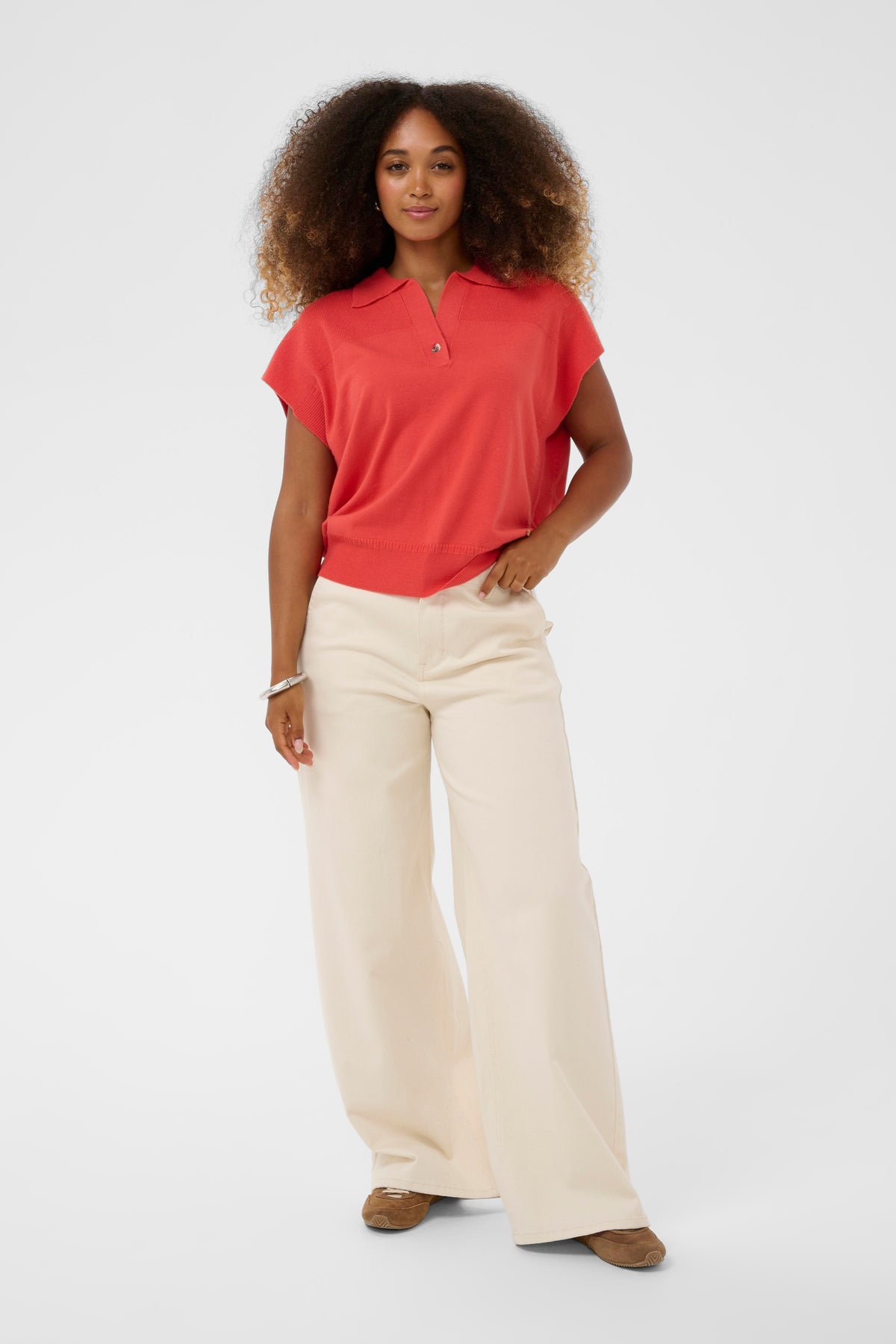 CRDELA KNIT rood