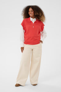 CRDELA KNIT rood