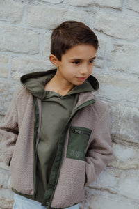 OSJDALLAS SHERPA JACKET groen