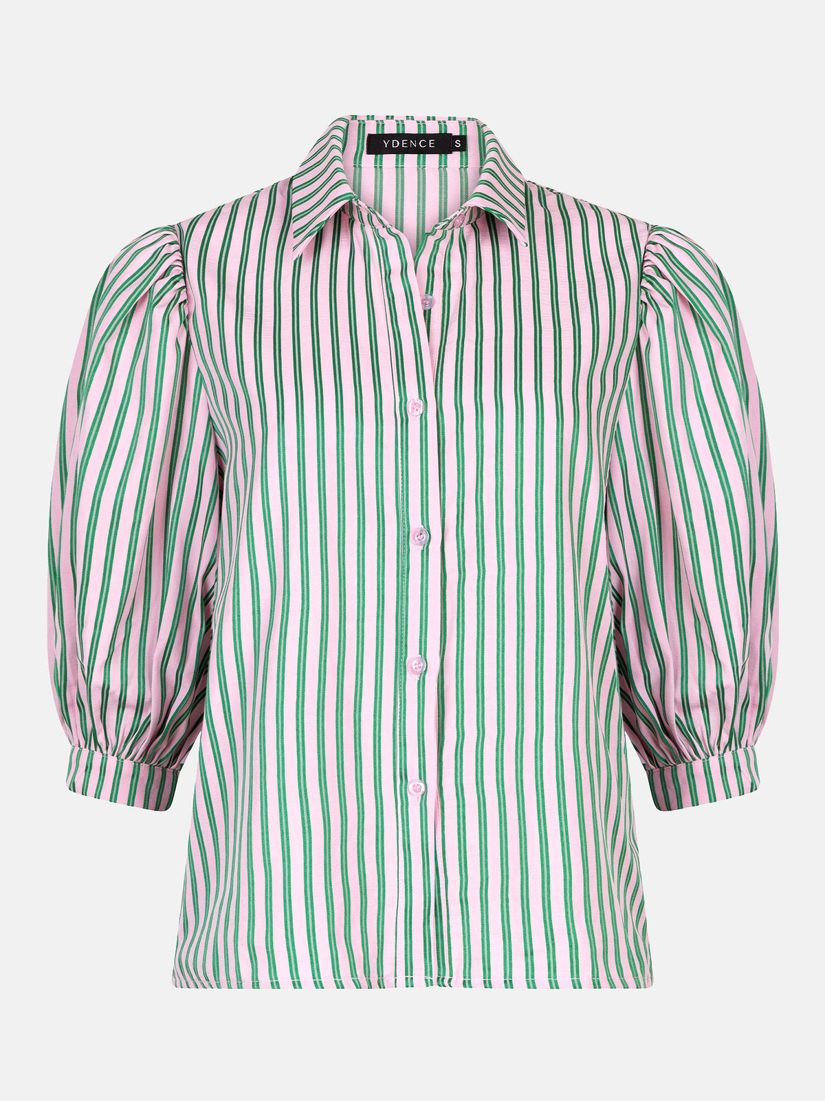 YD BLOUSE ANNIE roze/groen