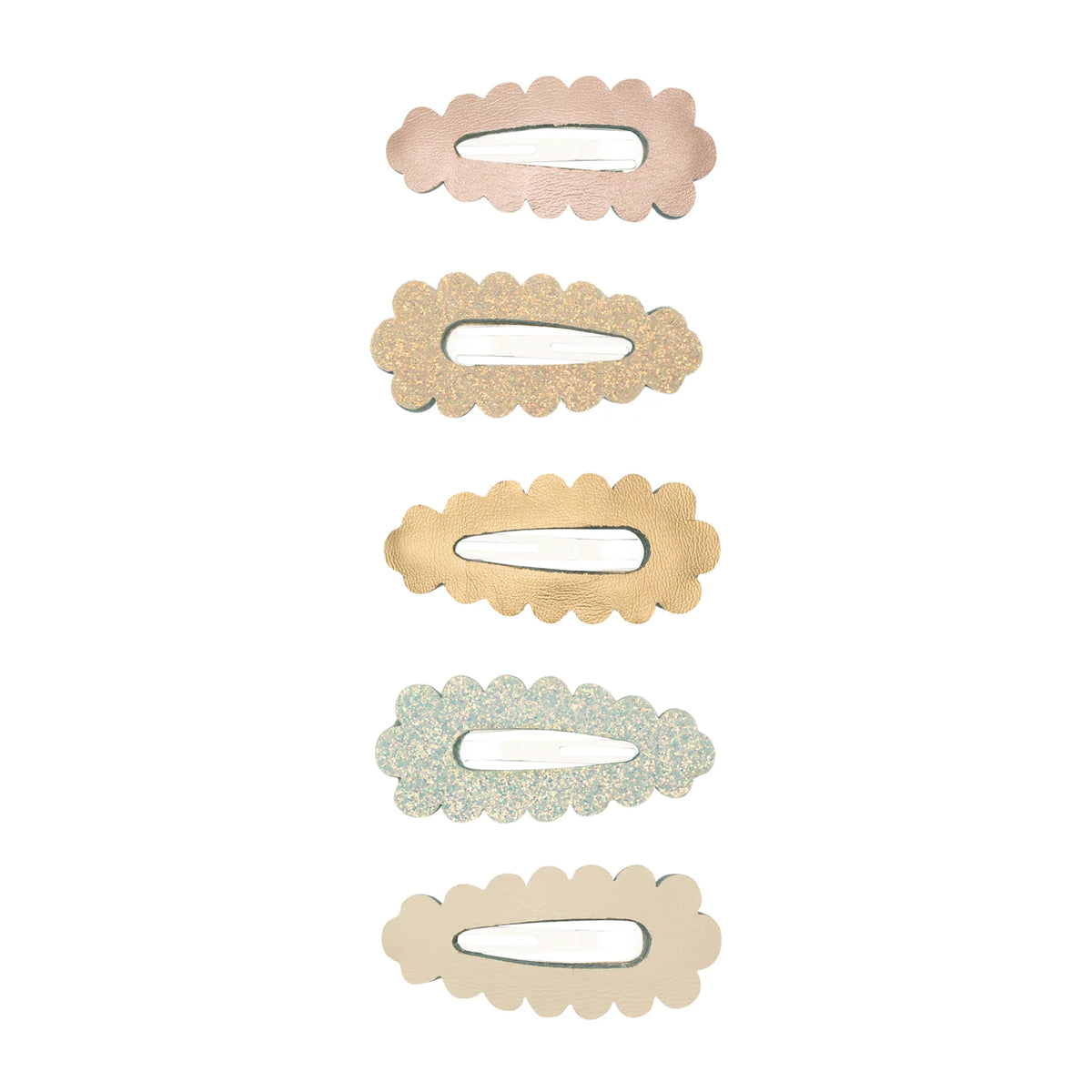 SCALLOP MINI CLIC-CLACS metallic