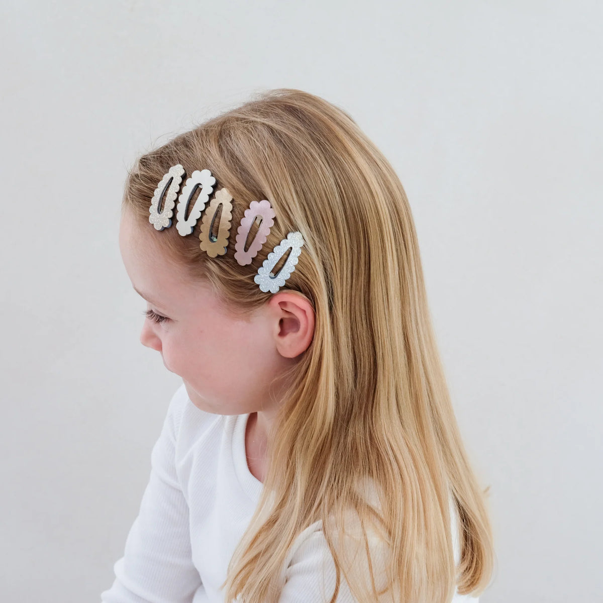 SCALLOP MINI CLIC-CLACS metallic
