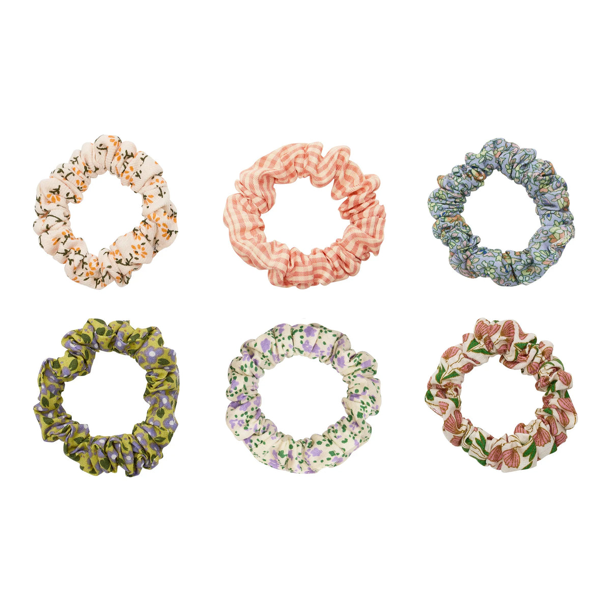 SPRING SCRUNCHIES multi