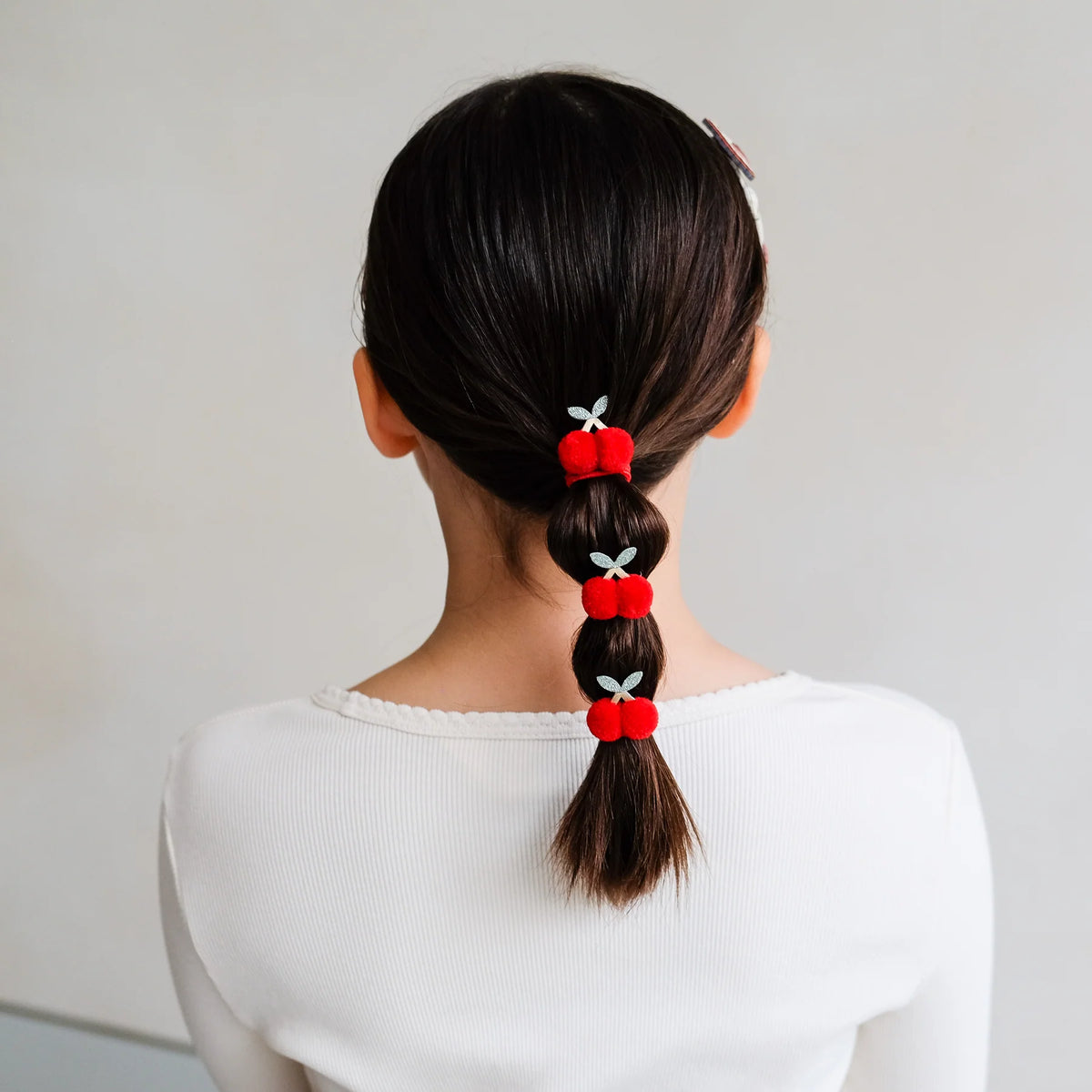 POM-POM CHERY PONIES red