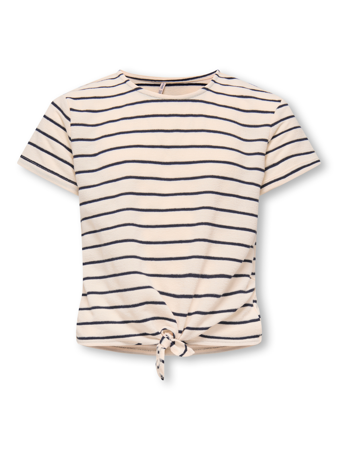 KOGJANA STRIPED KNOT TOP navy