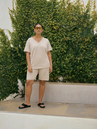 KCANNITA SHORTS beige