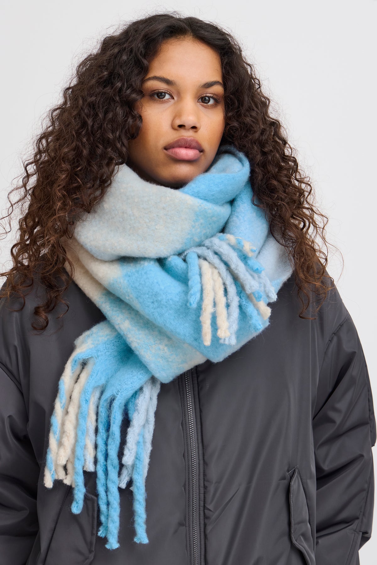 IAVITALIE SCARF blauw