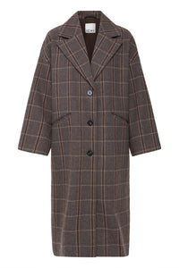 IHEMMALU JACKET bruin/ruit