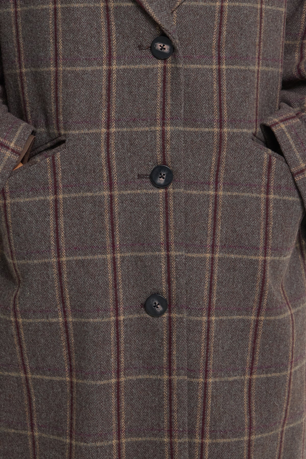 IHEMMALU JACKET bruin/ruit