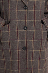IHEMMALU JACKET bruin/ruit