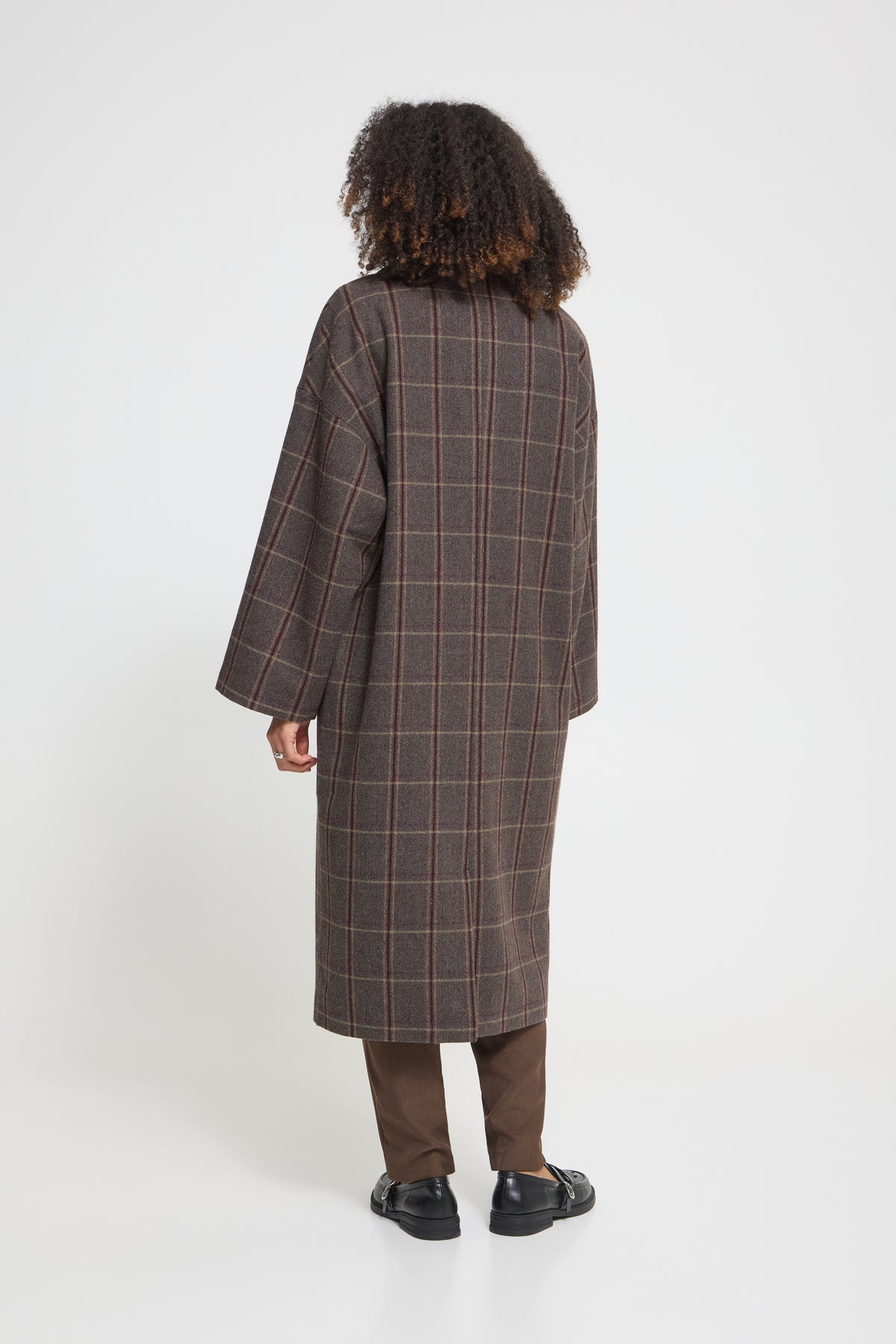 IHEMMALU JACKET bruin/ruit