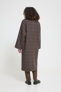 IHEMMALU JACKET bruin/ruit