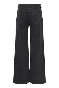 IHBRAIDY glitter jeans zwart