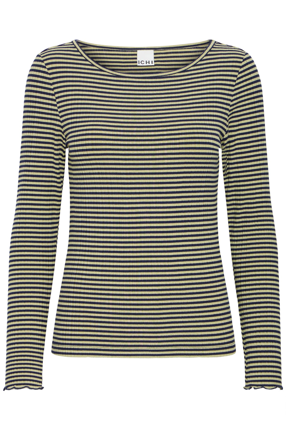 IHCELLA LSHIRT groen/blauw