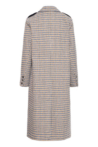 IHEMMALU COAT beige/blauw