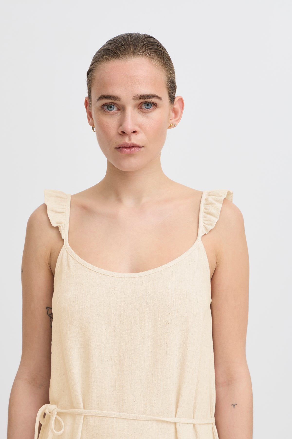 IHTACITA DRESS beige