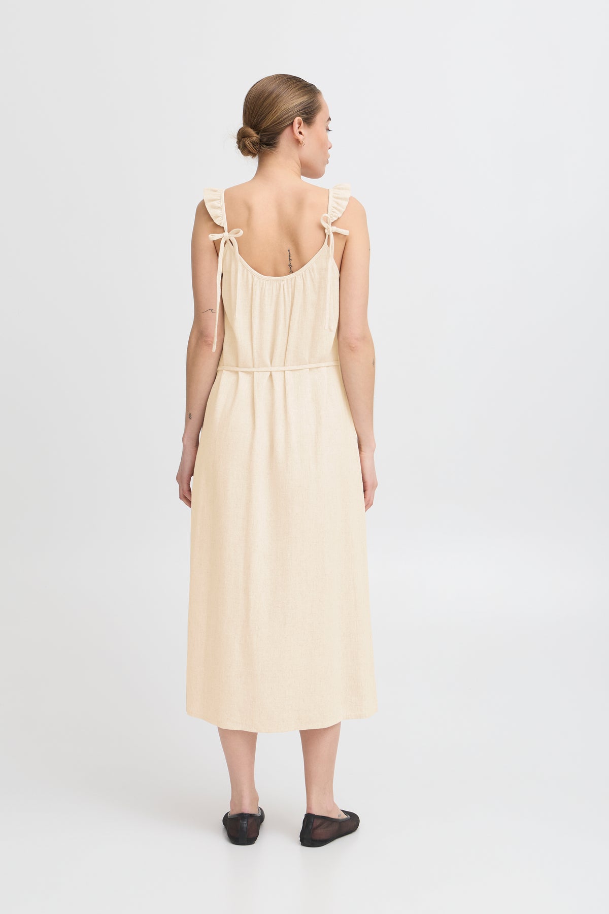 IHTACITA DRESS beige