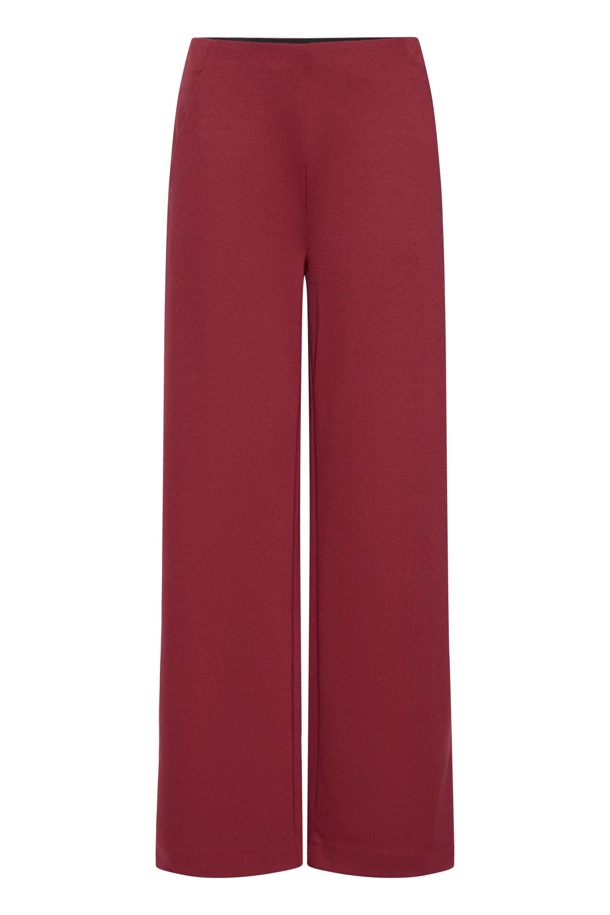 IHKATE WIDE PANTS bordeaux