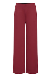 IHKATE WIDE PANTS bordeaux