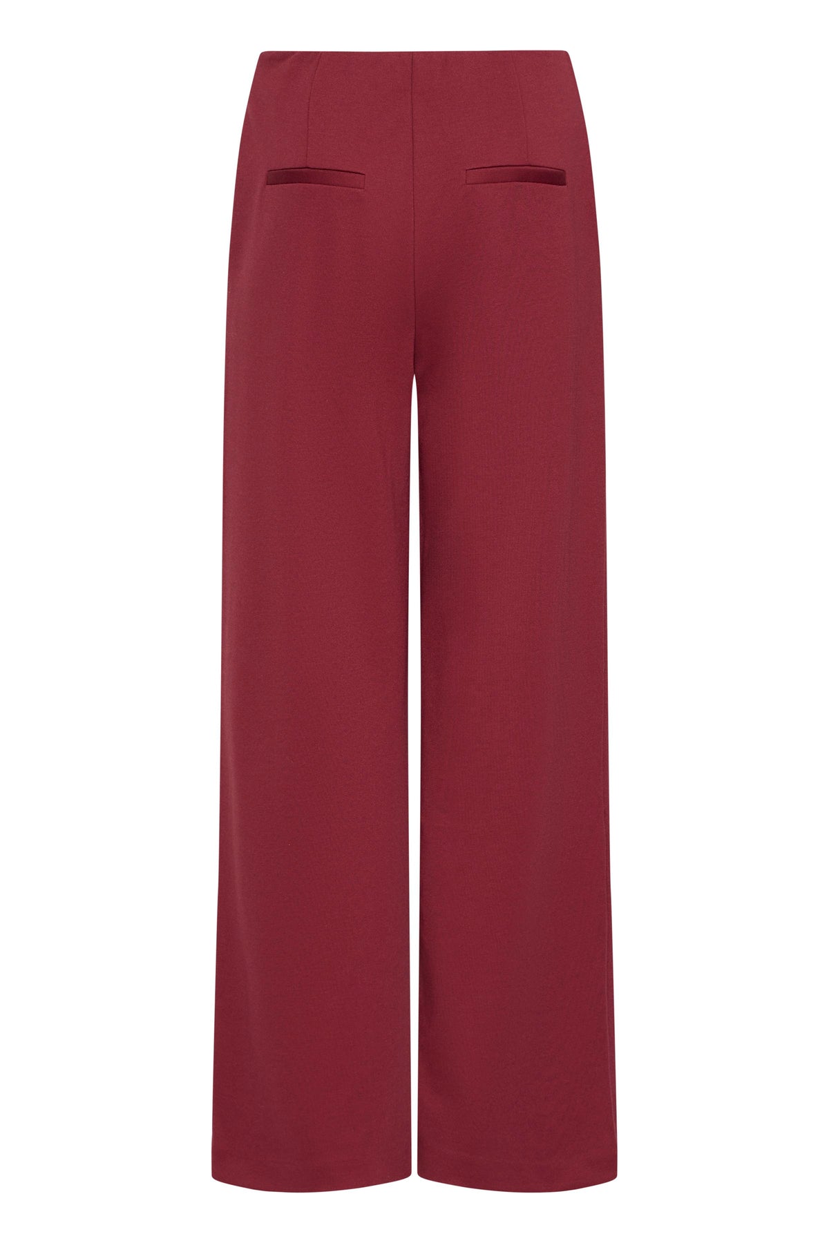 IHKATE WIDE PANTS bordeaux