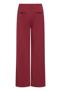 IHKATE WIDE PANTS bordeaux