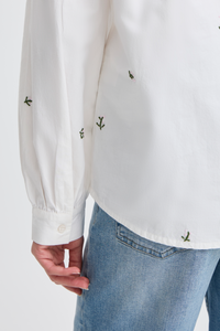 IHSANAZ BLOUSE wit