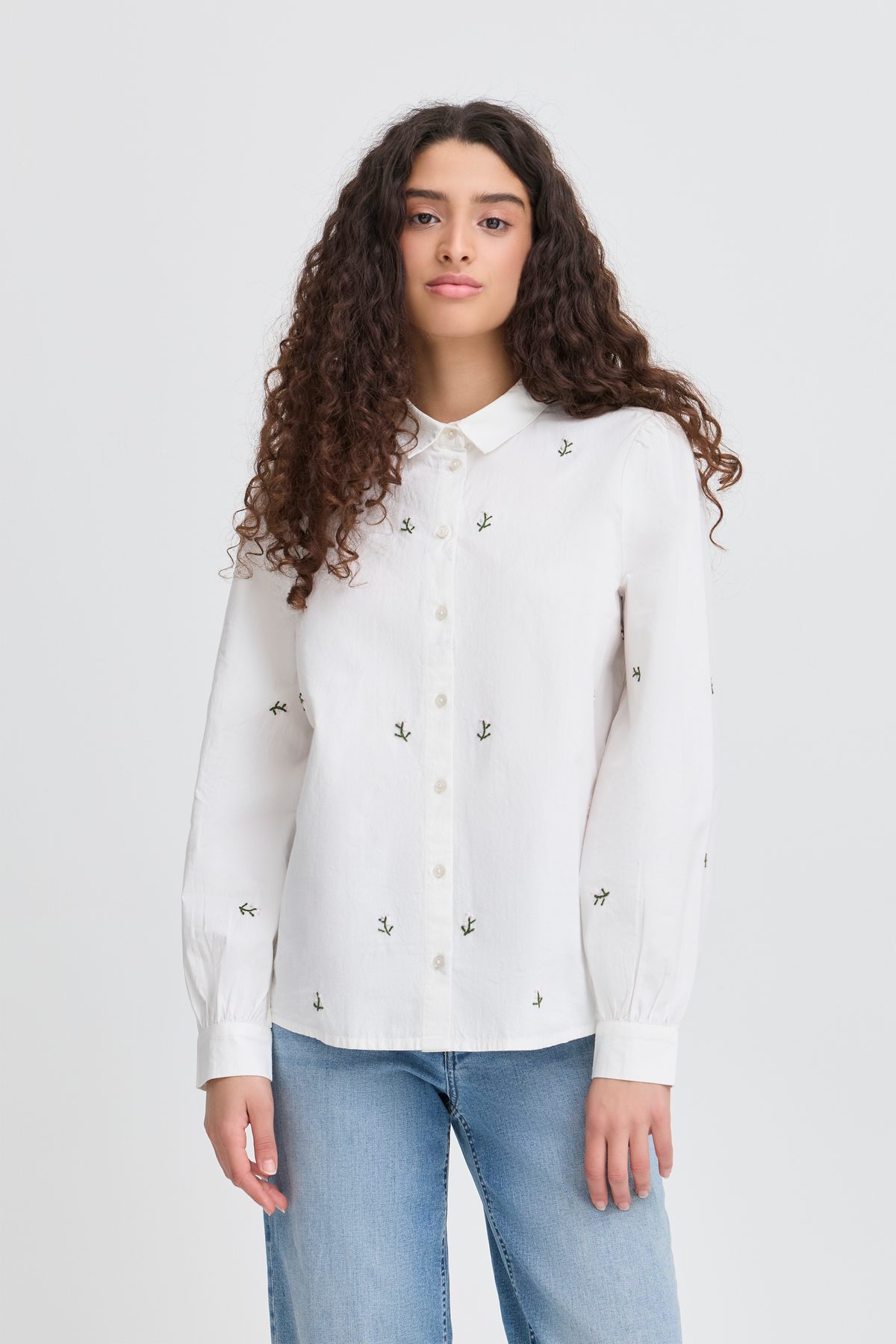 IHSANAZ BLOUSE wit