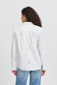 IHSANAZ BLOUSE wit