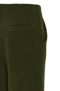 IHKATE CORDUROY PANTS ribbel groen