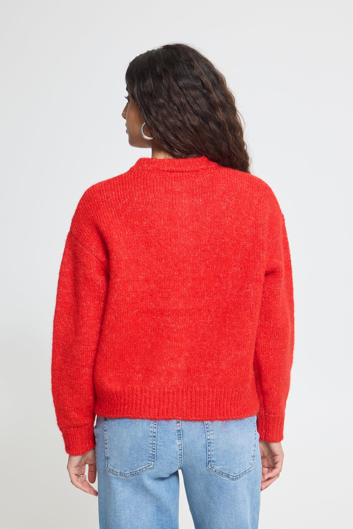 IHBELABLUE CARDIGAN rood