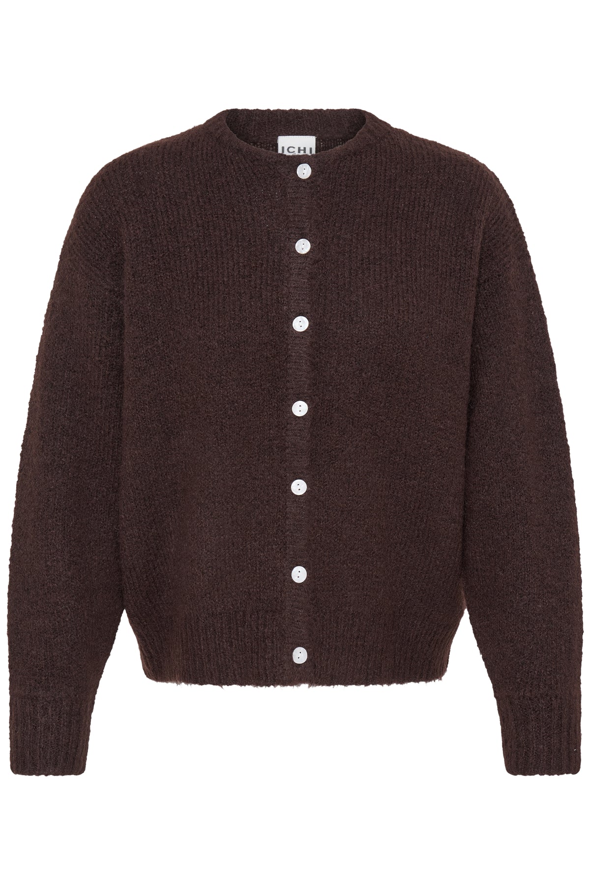 IHBELABLUE CARDIGAN bruin