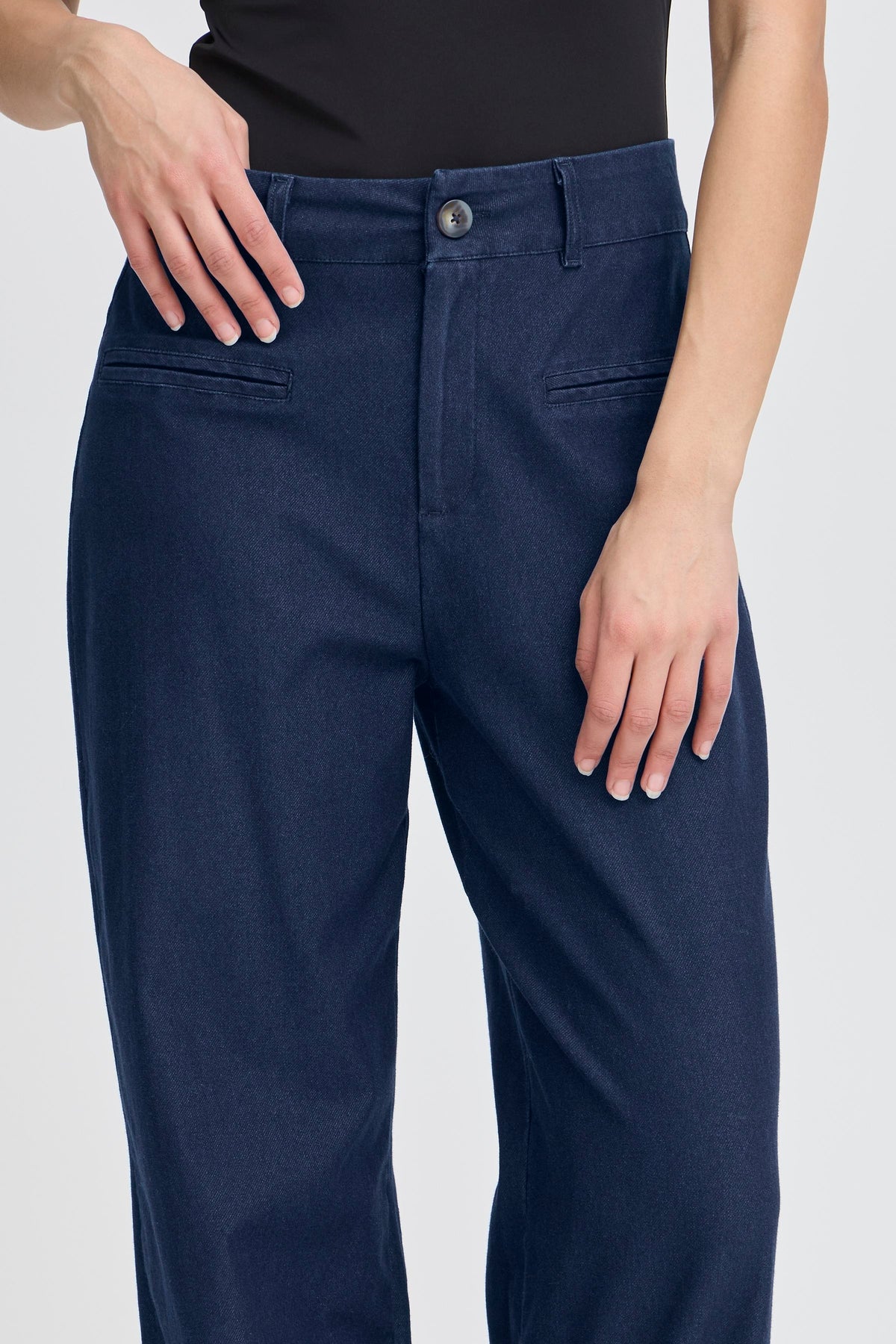 IHKATE DENIM PANTS blauw