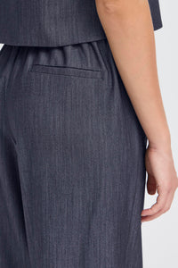IHJUMI PANT  donker blauw