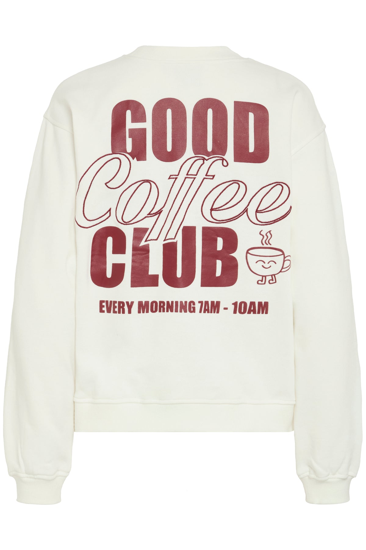 IHMERELLA SWEATER bordeaux/wit