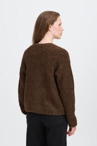 IHBLARISA CARDIGAN  bruin