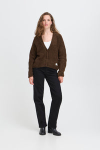 IHBLARISA CARDIGAN  bruin