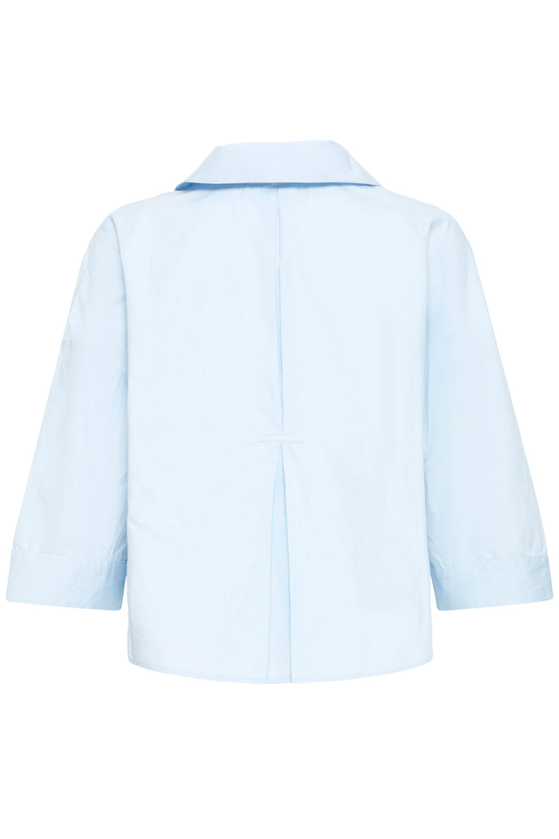 IHLUANNE SHIRT licht blauw