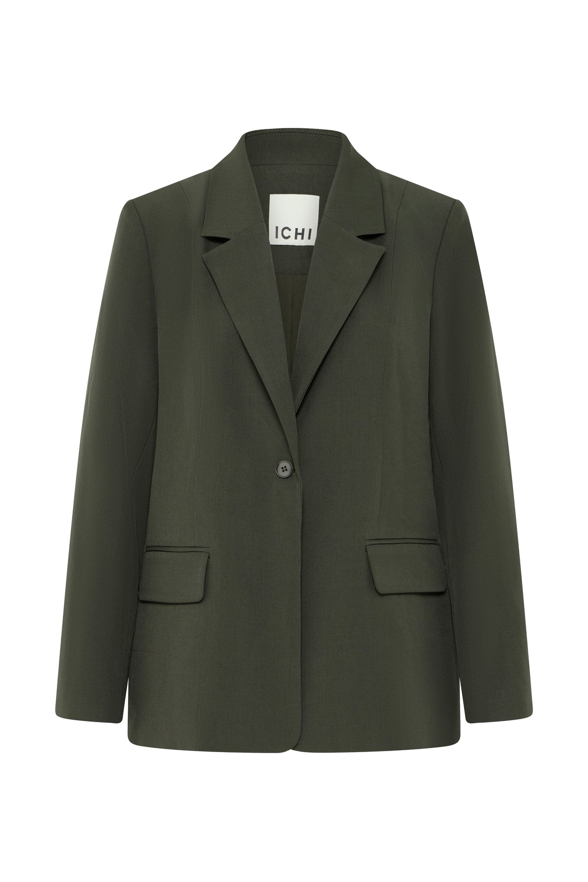 IHFAVA LONG BLAZER groen