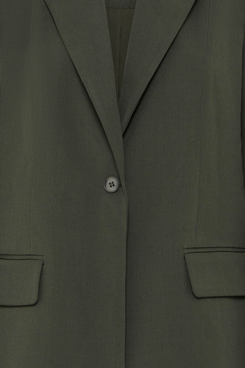 IHFAVA LONG BLAZER groen