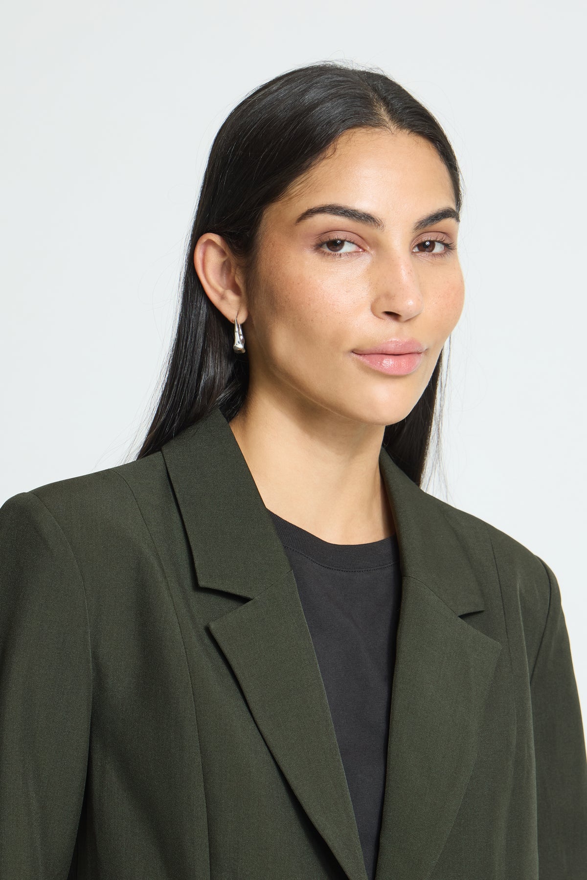 IHFAVA LONG BLAZER groen