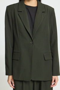 IHFAVA LONG BLAZER groen