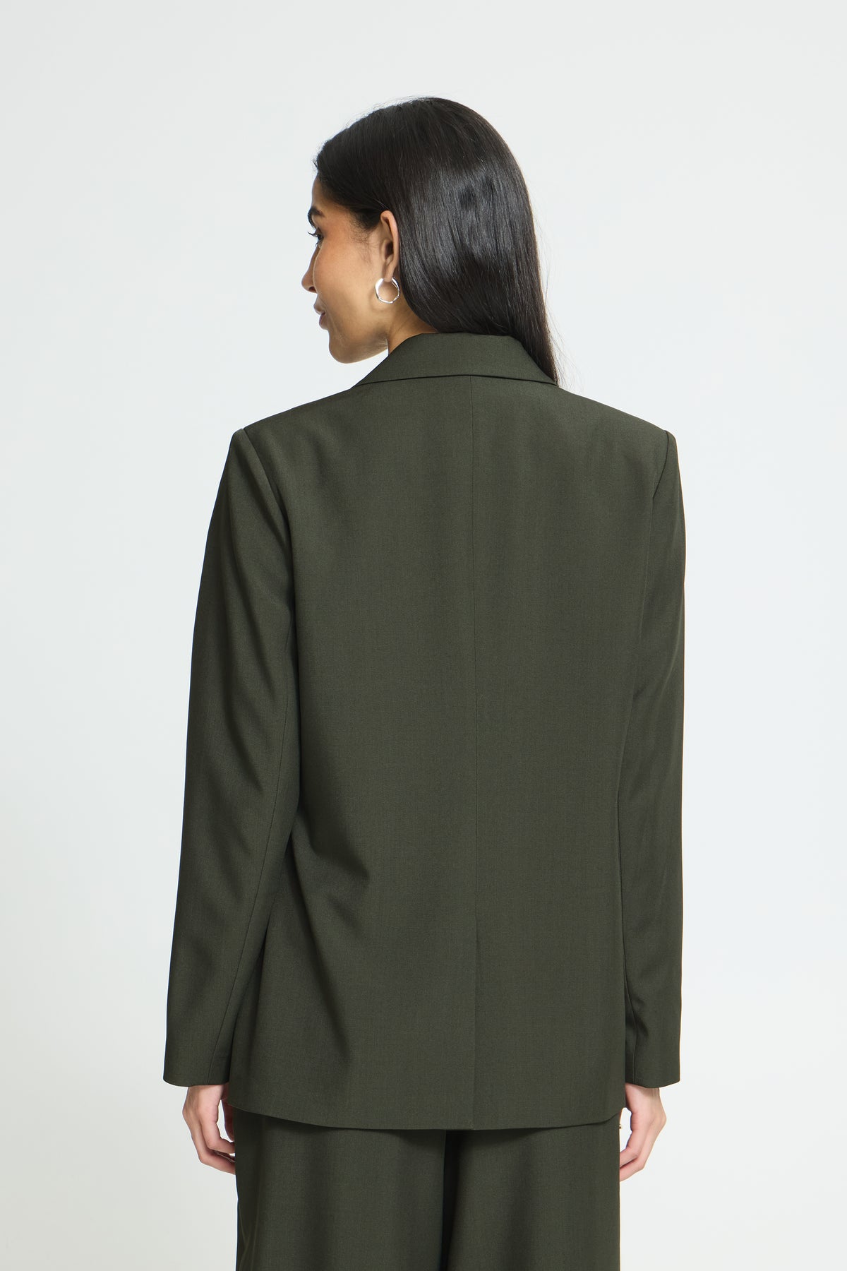 IHFAVA LONG BLAZER groen