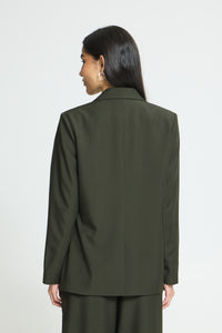 IHFAVA LONG BLAZER groen