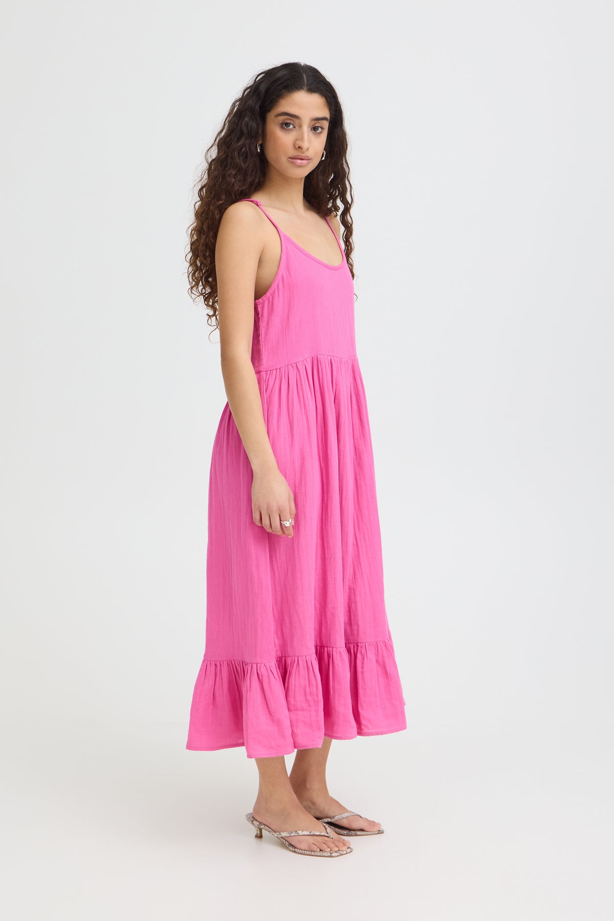 IAFOXA DRESS roze