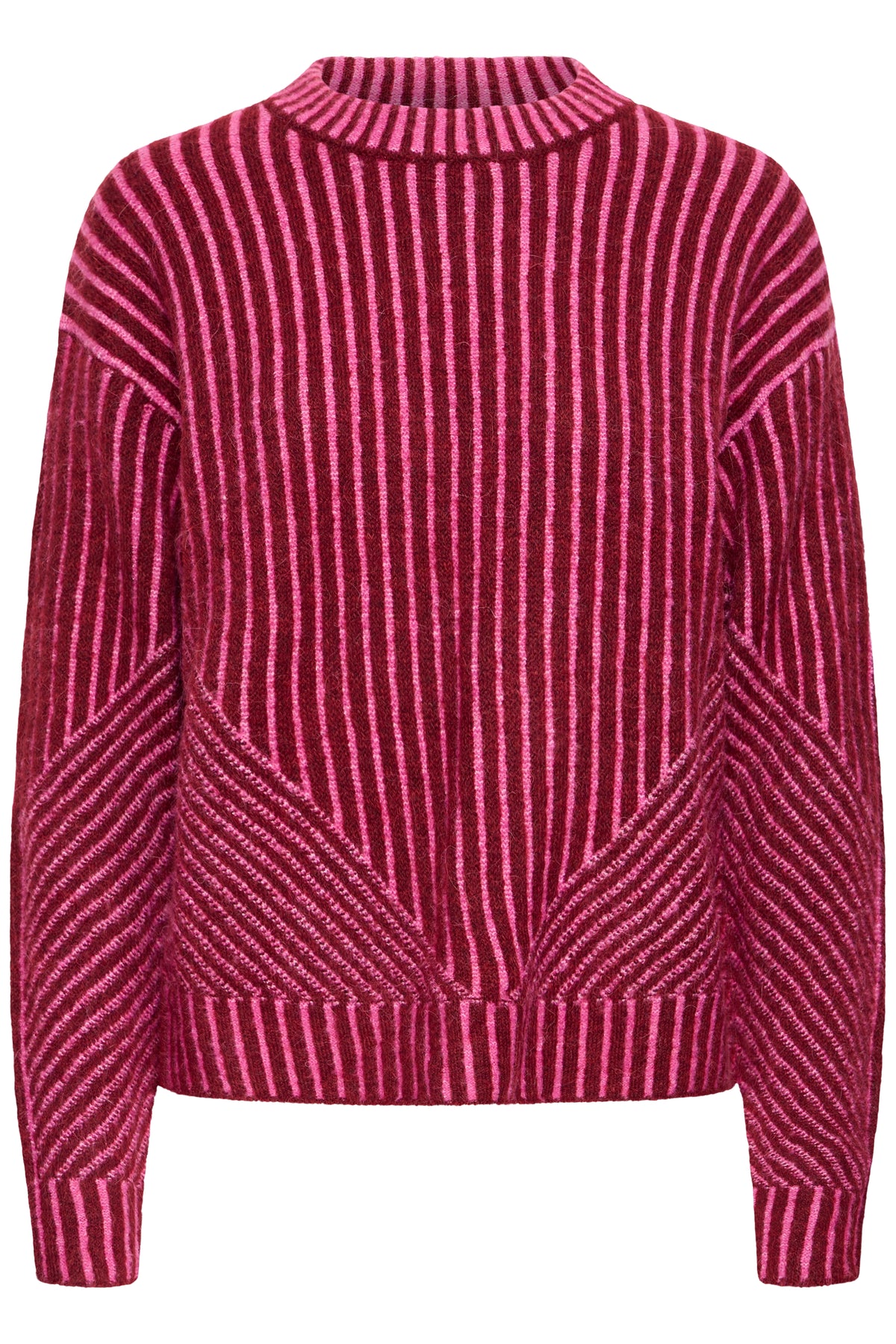 IHKAMARA LS STRIPE roze streep