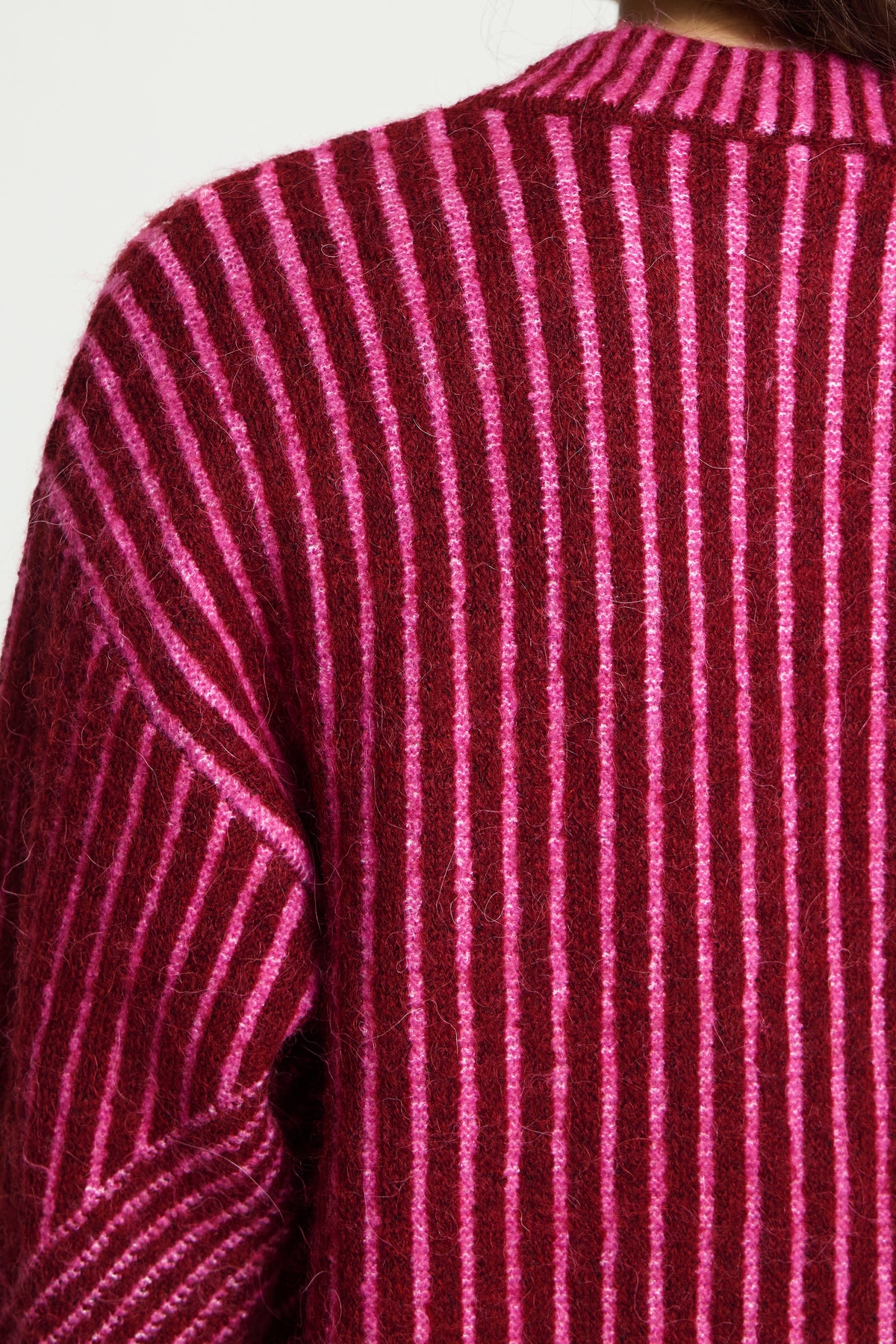 IHKAMARA LS STRIPE roze streep