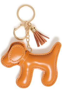 IALILLI HOND SLEUTELHANGER bruin