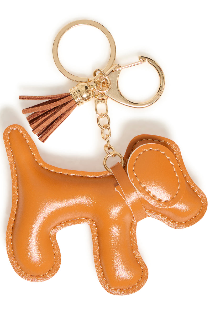 IALILLI HOND SLEUTELHANGER bruin